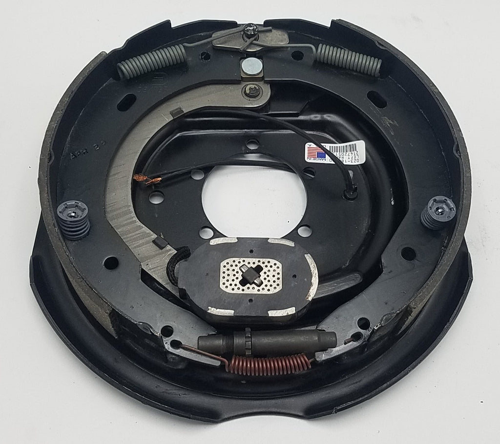 12 x 2 Dexter Genuine 7000# Trailer Electric Brake Backing Plate Left Drivers (023-180-00)