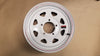5x5.5 Rim, 15", Trailer Wheel, 2150# Rated, Replacement Rim, White, Wagon Wheel (9700386)