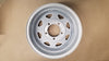 5x5.5 Rim, 15", Trailer Wheel, 2150# Rated, Replacement Rim, White, Wagon Wheel (9700386)