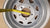 5x5.5 Rim, 15", Trailer Wheel, 2150# Rated, Replacement Rim, White, Wagon Wheel (9700386)
