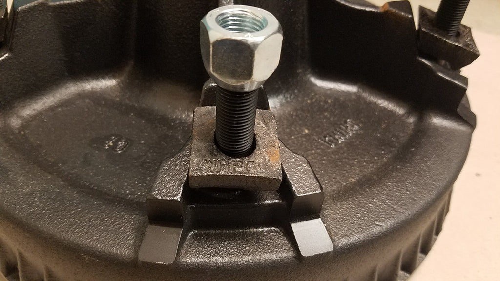 12 X 2 Mobile Home Utility Trailer Brake Drum 5 Lug w/ Bearings Rim Clamps (MHD-KIT) 8-174