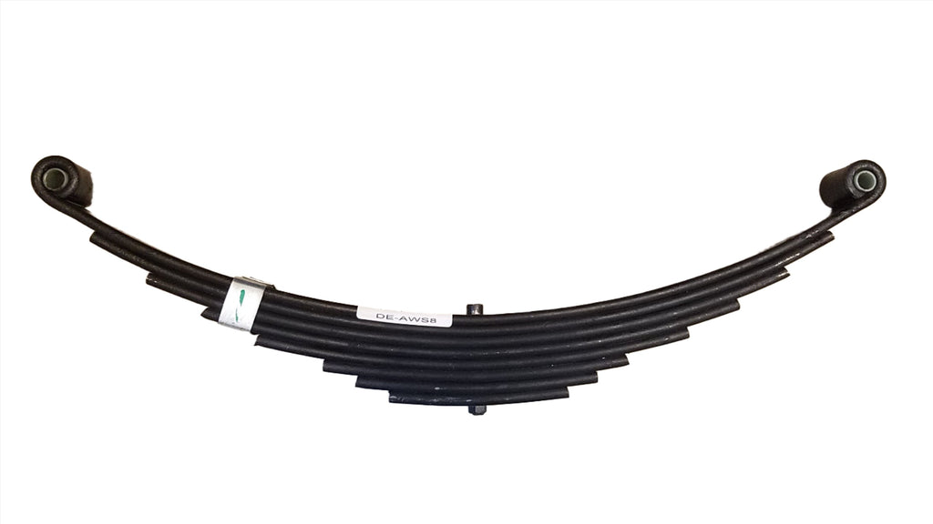 2 (TWO) Leaf Spring 4000# 8 Leaf 26" Long Eye to Eye 1.75" Wide Trailer Leaf Spring (DE AWS8-LOTOF2)