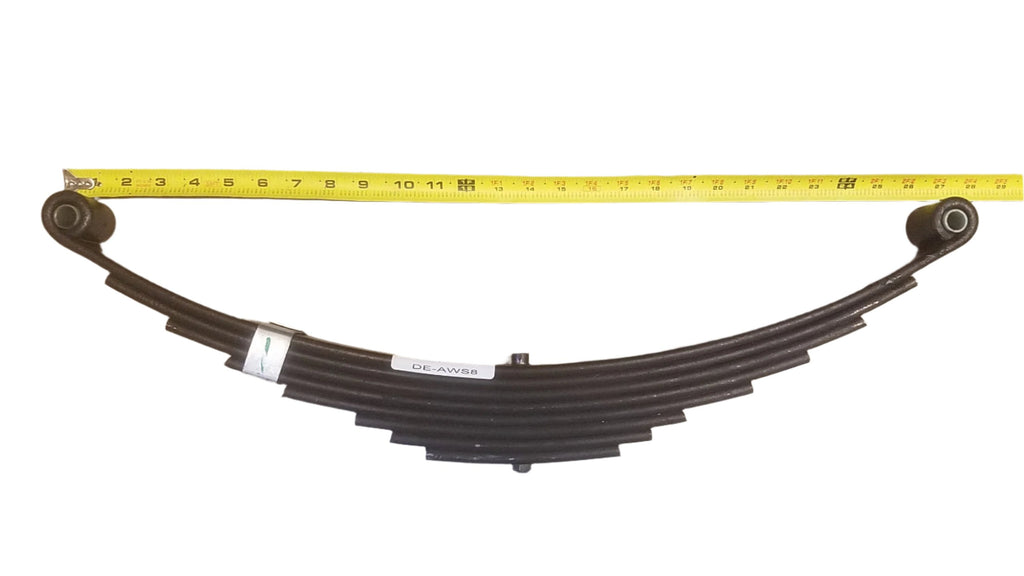 Leaf Spring, 4000# 8 Leaf 26" Long Eye to Eye 1.75" Wide Trailer Leaf Spring (DE-AWS8)