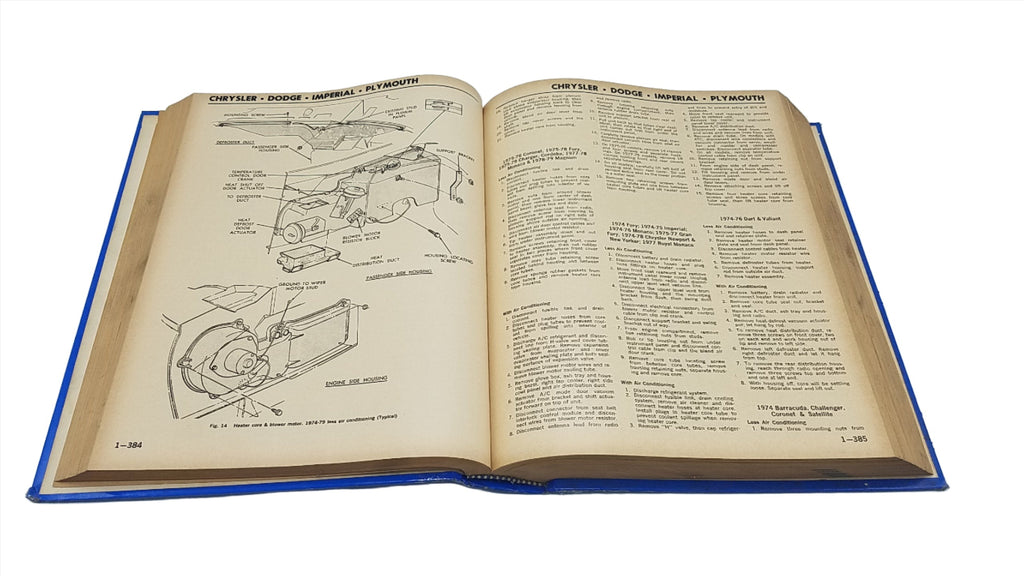 1974-1979 MOTOR Auto Repair Manual For Early Model Cars