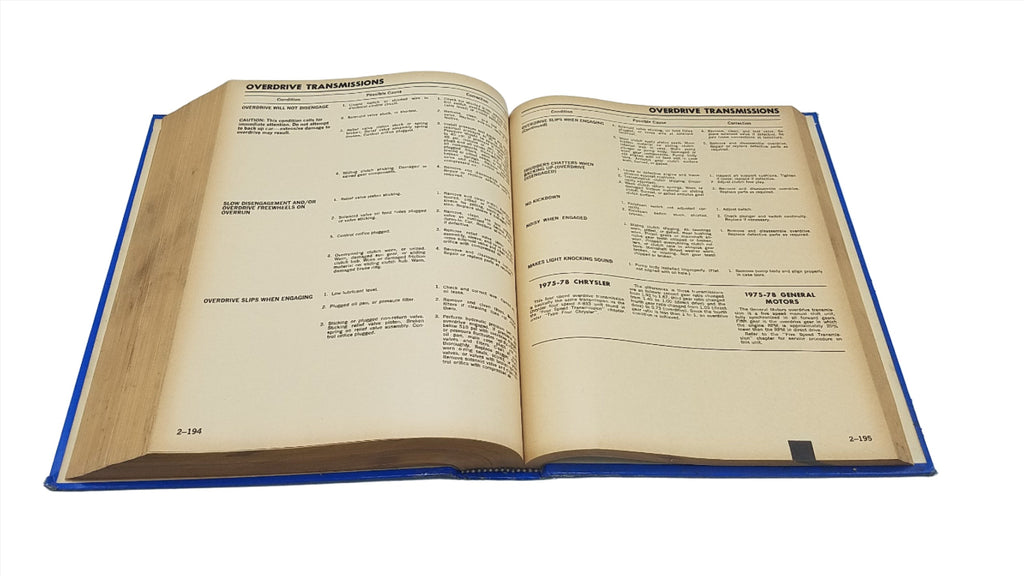 1974-1979 MOTOR Auto Repair Manual For Early Model Cars