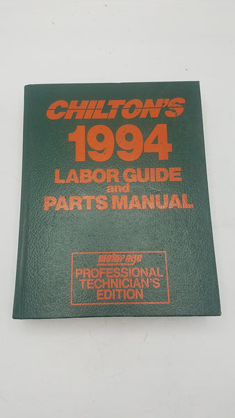 CHILTON'S 1990-1994 Labor Guide and Parts Manual For Ford / GM / Chrysler