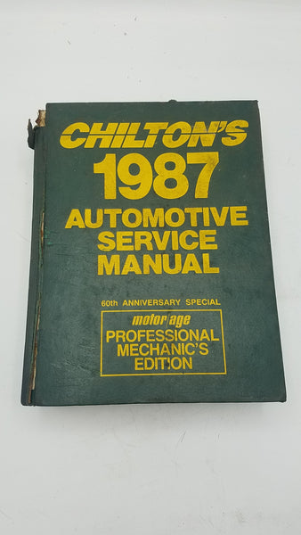 CHILTON'S 1983-1987 Automotive Service Manual For Ford / GM / Chrysler Professional Mechanic's Edition Edition