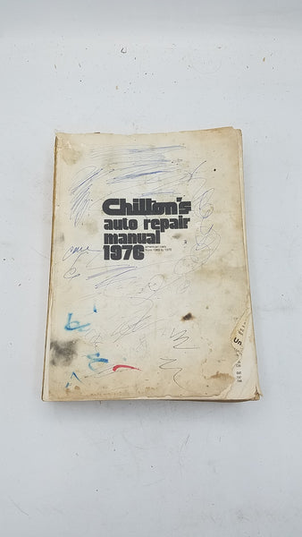 1969-1976 CHILTON'S Auto Repair Manual For American Cars