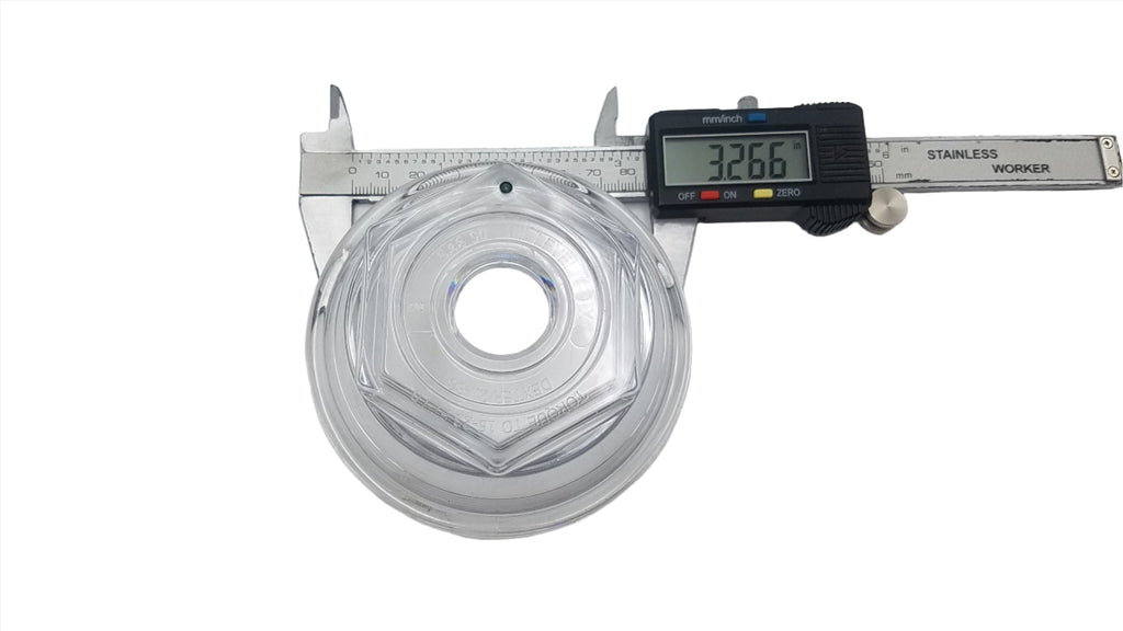 3.5" Oil Bath Cap Trailer Axle Dexter 9K 10K 8-415 430 After 2009 (21-88-KIT)