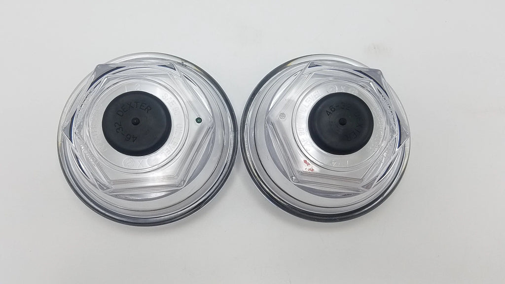 X4(FOUR) 3.5" Oil Bath Cap Trailer Axle Dexter 9K 10K 8-415 430 After 2009 (21-88-KIT-LOTOF4)