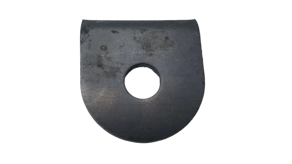 Maxxima 3/4" Round Clear Lens Amber Light With 3/4" Weld-On Light Bracket (M09300YCL-34-BRACKET)