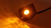 Maxxima 3/4" Round LED P2PC CM Amber With 3/4" Weld-On Light Bracket (M09300Y-34-BRACKET)