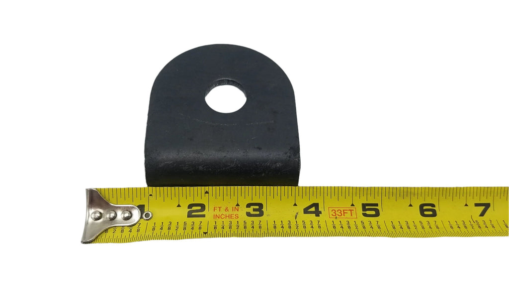 Maxxima 3/4" Round LED P2PC CM Amber With 3/4" Weld-On Light Bracket (M09300Y-34-BRACKET)