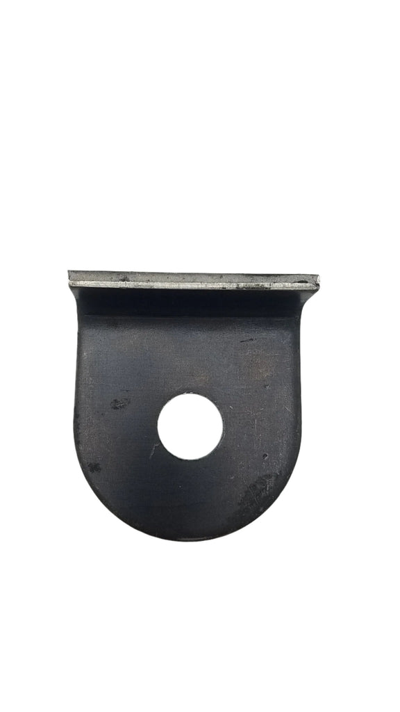 PAIR Of Maxxima 3/4" Round LED P2PC CM Amber With 3/4" Weld-On Light Bracket (M09300Y-34-BRACKET-PAIR)