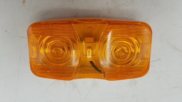 Amber Duel Bulb Incandescent Clearance/Marker Light For Trailers (34-003440)