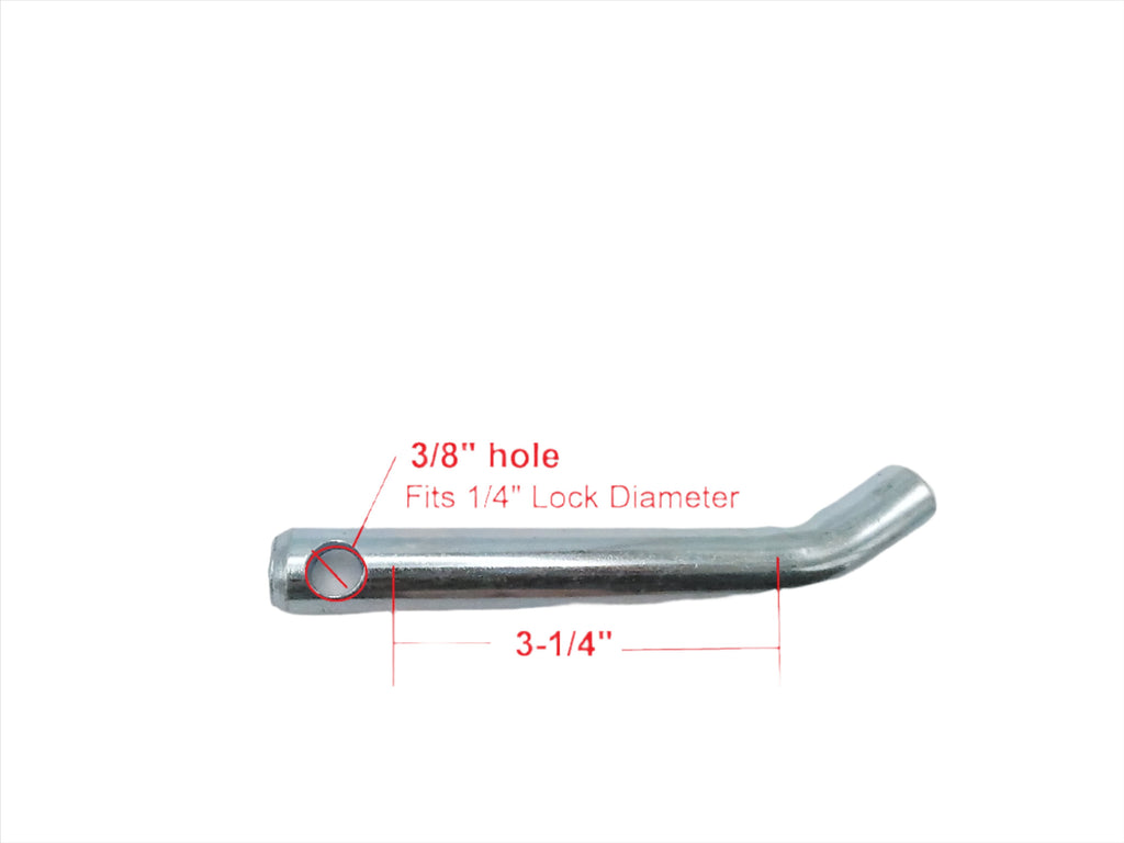 5/8" Lockable Hitch Pin Only Large 3/8" Hole Trailer Truck Use (HPLH)