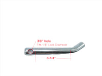 5/8" Lockable Hitch Pin Only Large 3/8" Hole Trailer Truck Use (HPLH)