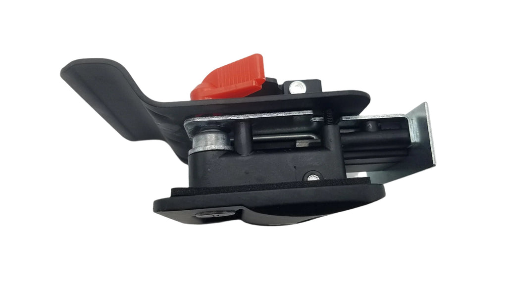 Jammy Cargo Trailer Door Lock w/4 Matching Keys, Matte Black (TDL01B)