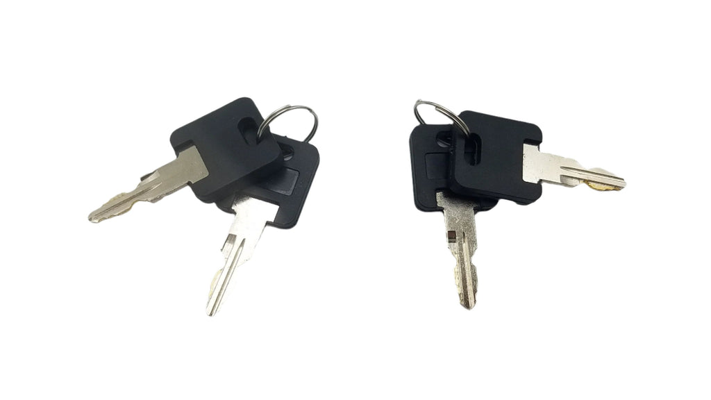 Jammy Cargo Trailer Door Lock w/4 Matching Keys, Chrome Plated(TDL01C)