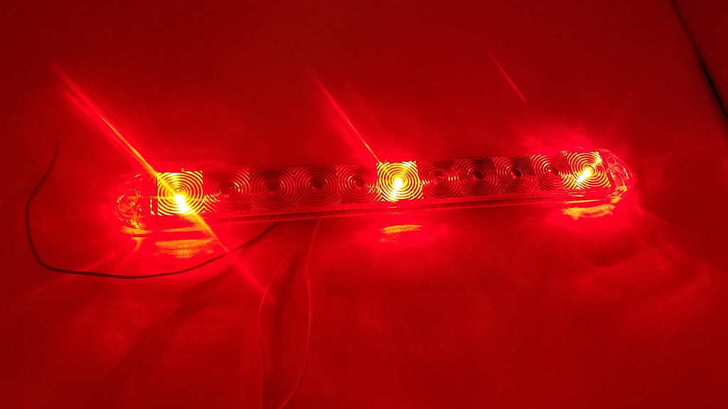 15" LED Light Bar Over 80" ID Bar 500 Lumen White Load Light Sealed Lens (J-5353-RCW)