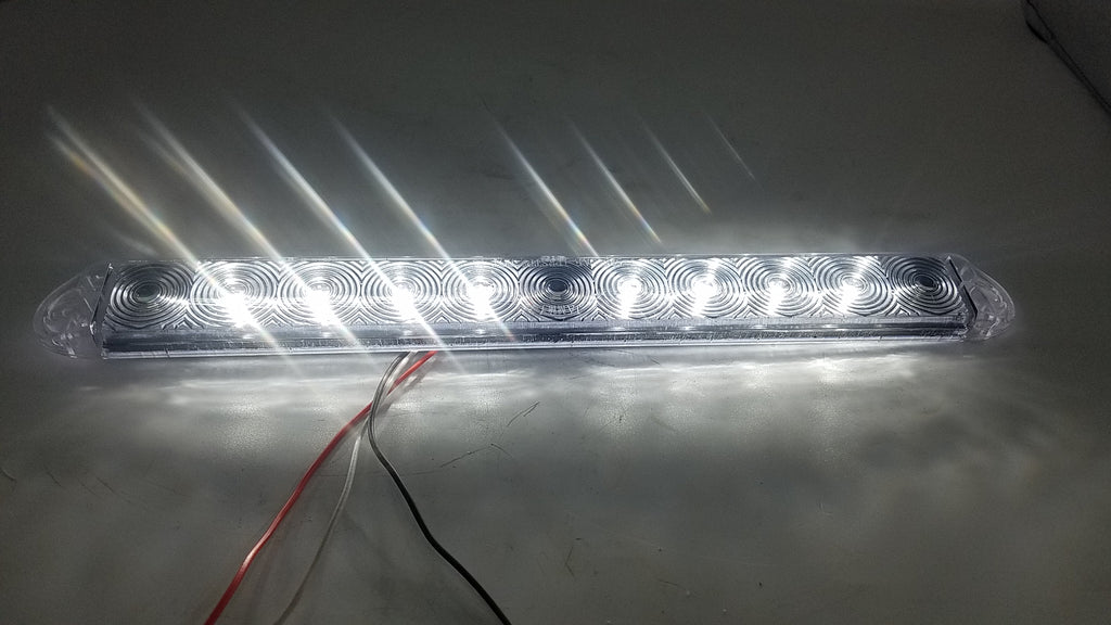 15" LED Light Bar Over 80" ID Bar 500 Lumen White Load Light Sealed Lens (J-5353-RCW)