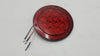 Jammy, Flat 4” Round LED Surface Mount Stop/Tail/Turn Light with Integrated Reflex Reflector (J4412-FRX)