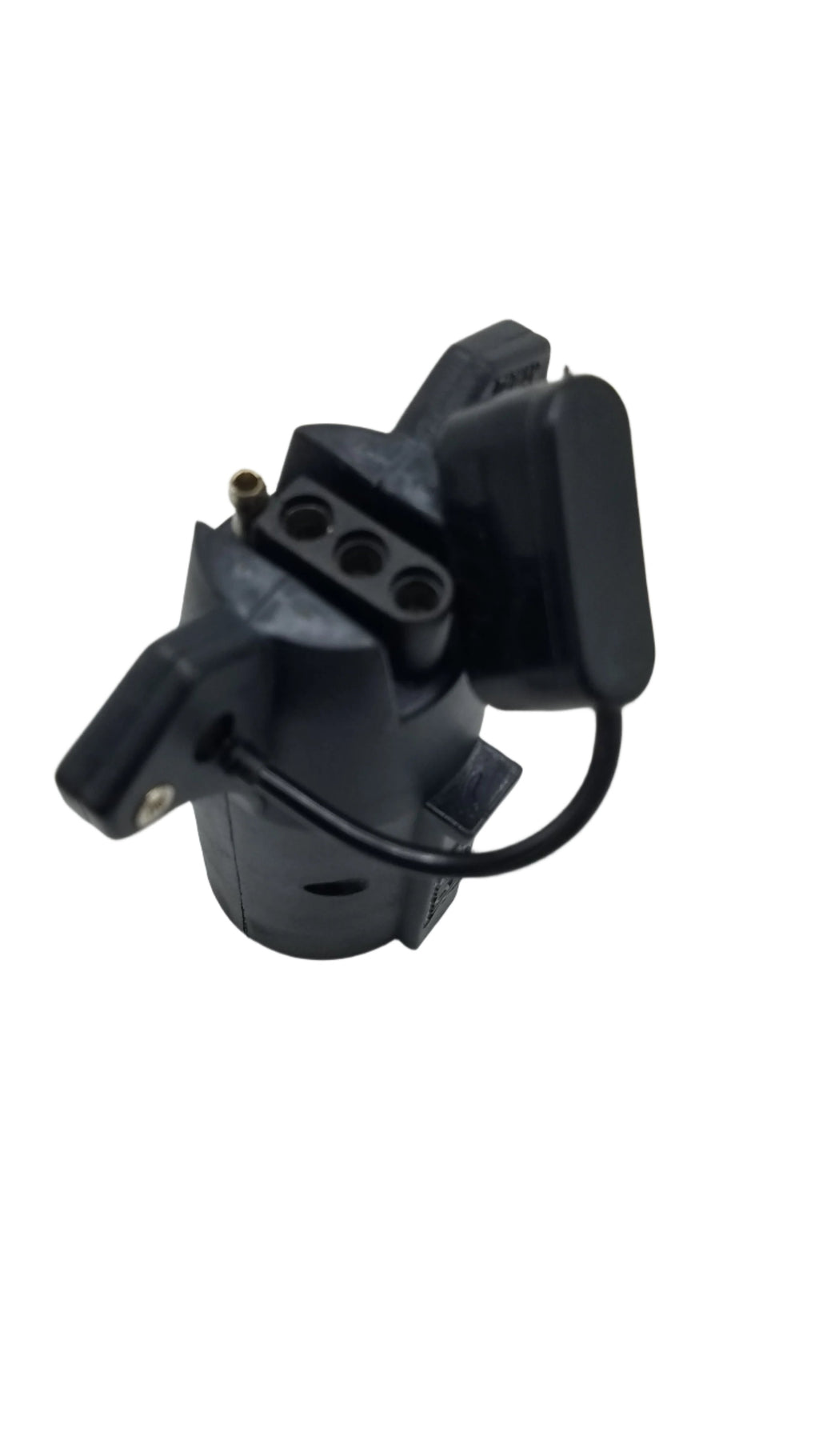 7 Way Round to 4 Pin Flat Trailer Plug Light Adapter RV Connector Boat RV (12716)