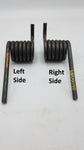 PAIR Replacement Ramp Spring for 1.5" Shaft Rod on Equipment Implement Trailer (8600089 + 91)