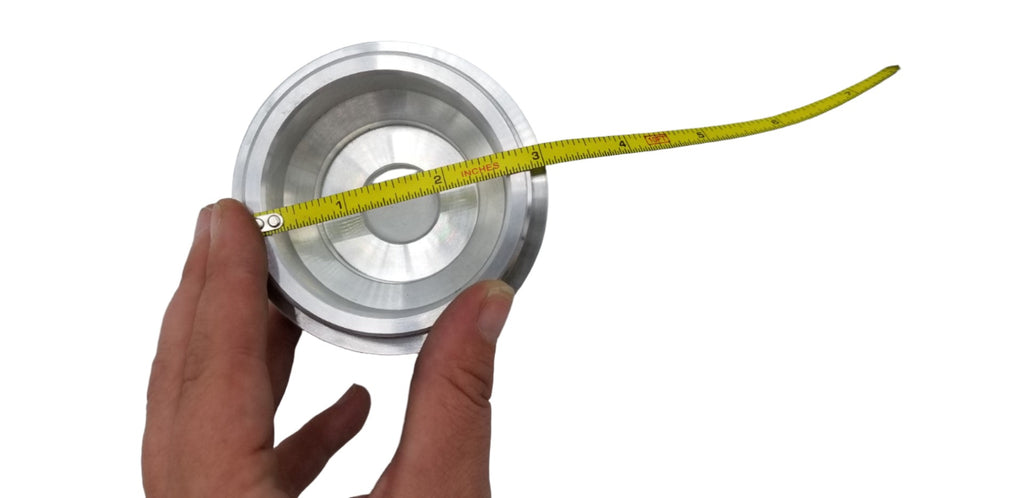 2-BILLET ALUMINUM Oil Cap 2-7/8" Fit Dexter 21-35 Trailer Axle Bearing Hub 6K-8K (21-35 Billet-Kitx2)