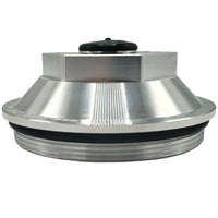 4.0" Billet Aluminum Oil Bath Cap Kit — 4"-12 Thread for 10K–15K Trailer Axles (21-36 Billet-KIT)