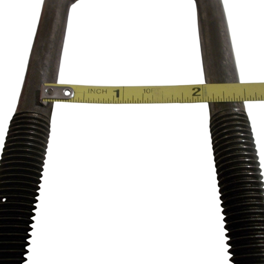 2-1/8" x 6-1/2" Square Trailer Axle U-Bolt Kit - 1/2" Diameter with Nuts (34143-KIT)