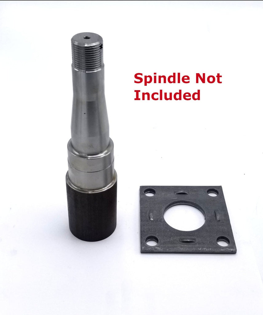 TWO - 3500#Axle Trailer Brake Backing Plate Mount Flange Fits  1-3/4 size spindle axel (363993-LOTOF2)