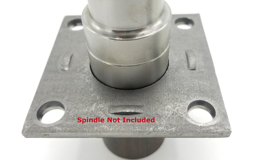 TWO - 3500#Axle Trailer Brake Backing Plate Mount Flange Fits  1-3/4 size spindle axel (363993-LOTOF2)