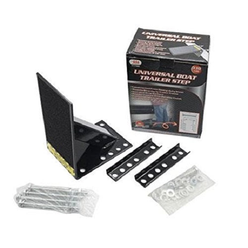 Heavy Duty IIT Powder-Coated Universal Boat/RV Utility Trailer Step – 330 lb Rated (17400)