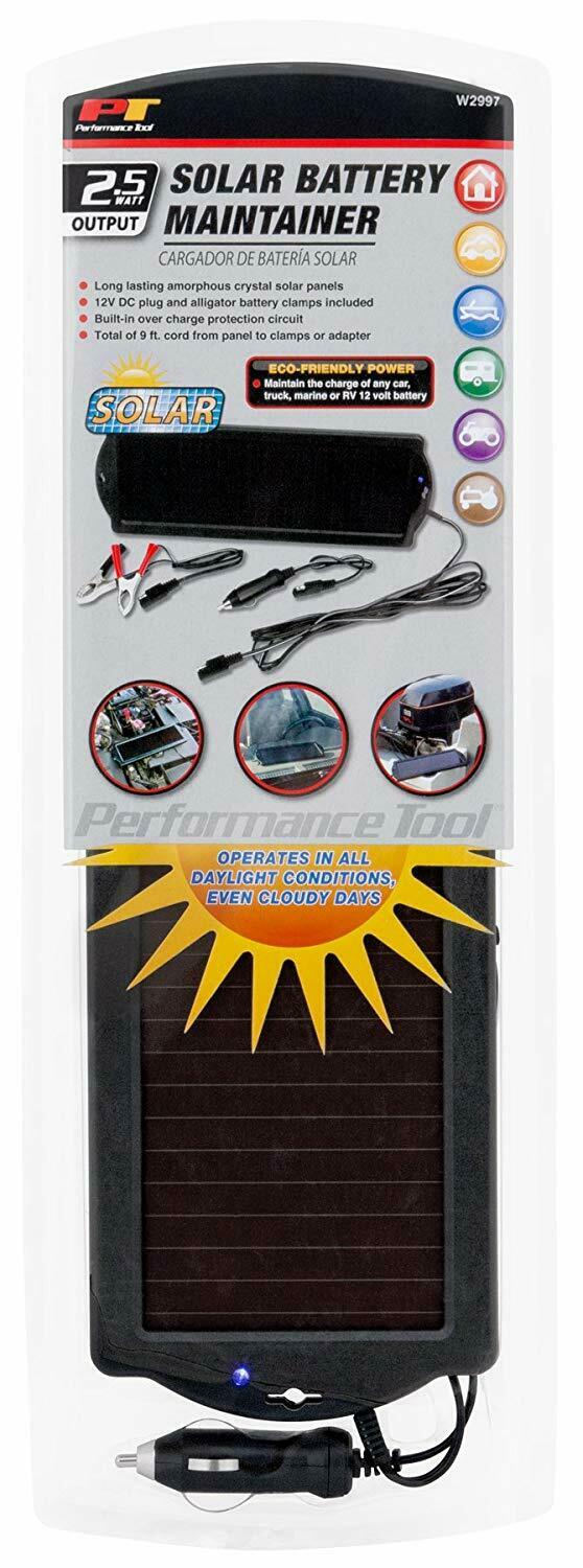 2.5 Watt Solar Battery Maintainer (W2997)