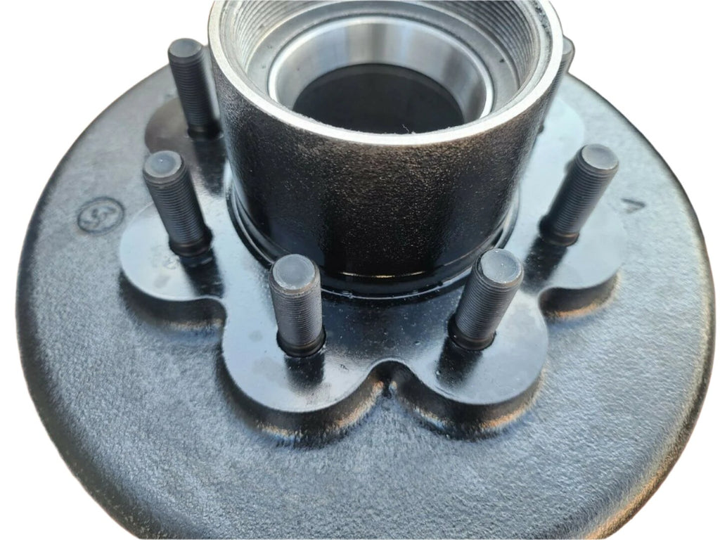 SPECIAL 8K Brake Hub Drum — Lippert LCI A80-B-MINI5-TOR — Kaufmann Mini 5 Straight Spindle (696107)