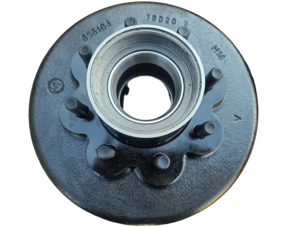 SPECIAL 8K Brake Hub Drum — Lippert LCI A80-B-MINI5-TOR — Kaufmann Mini 5 Straight Spindle (696107)