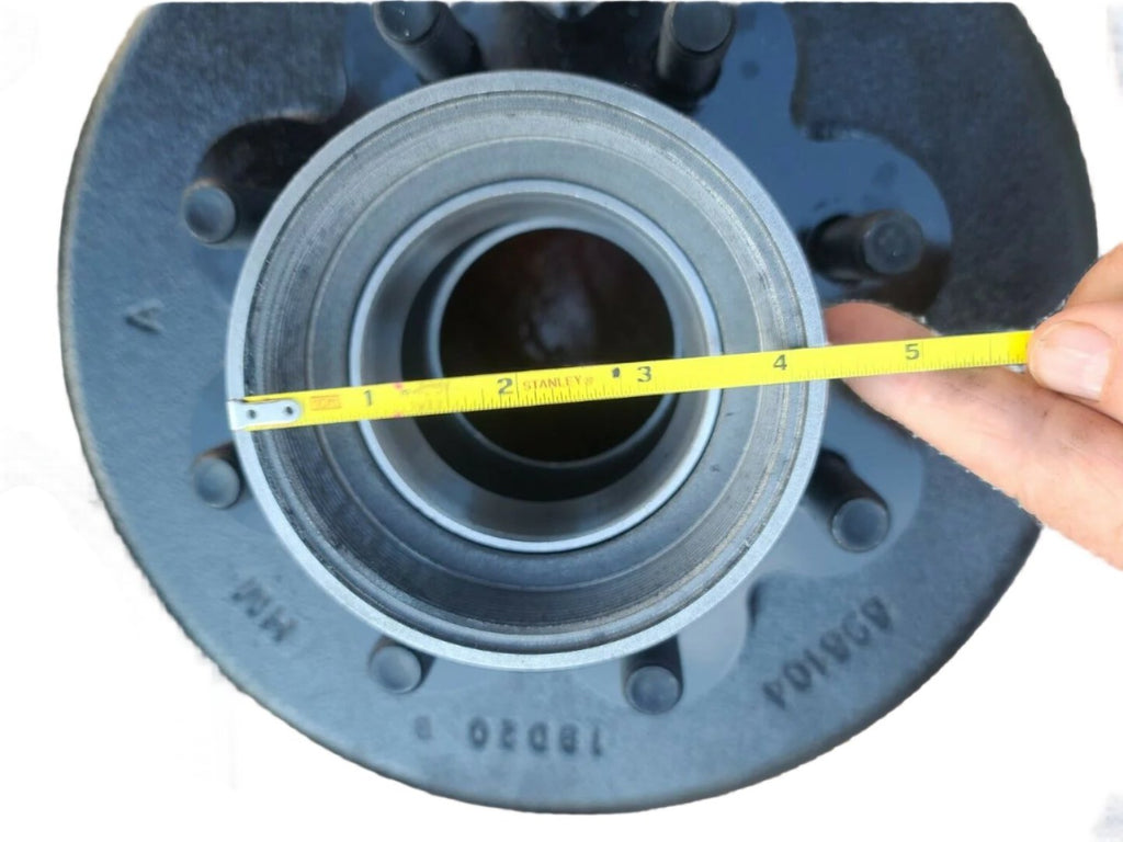 8K Brake Hub/Drum Kit – Straight Spindle, 25580 Inner and Outer, 12.25 x 3.375, Fortress Cap (696104-KIT-FT)