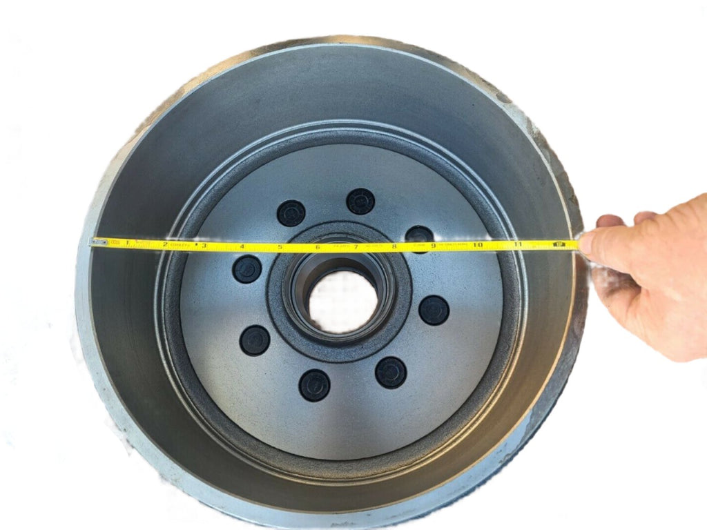 8K Brake Hub/Drum Kit – Straight Spindle, 25580 Inner and Outer, 12.25 x 3.375, Fortress Cap (696104-KIT-FT)