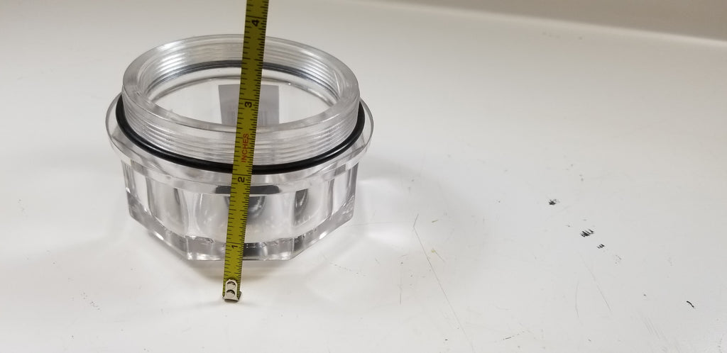 3.5" Quality Rockwell Oil Bath Cap for 9k-10k Trailer Axle -Years 1996 & Older (7108098-KIT)