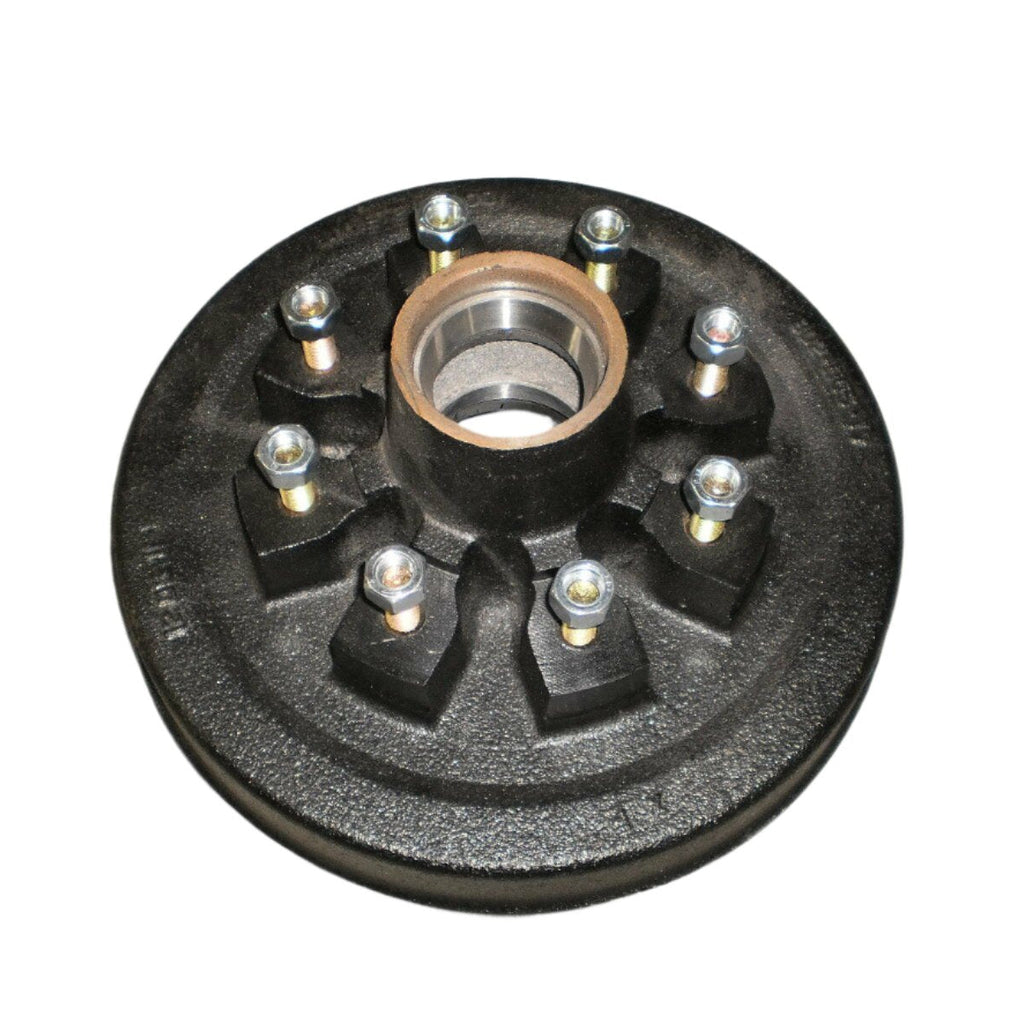 Add Brakes & Hub/Drum Kit – 7,000 lb Trailer Axle – 12" x 2" Electric Brakes – 8 on 6.5" – 1/2"-20 Studs (92865-B-IMP)