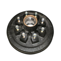 Add Brakes & Hub/Drum Kit – 7,000 lb Trailer Axle – 12" x 2" Electric Brakes – 8 on 6.5" – 1/2"-20 Studs (92865-B-IMP)