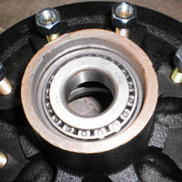 Add Brakes & Hub/Drum Kit – 7,000 lb Trailer Axle – 12" x 2" Electric Brakes – 8 on 6.5" – 1/2"-20 Studs (92865-B-IMP)