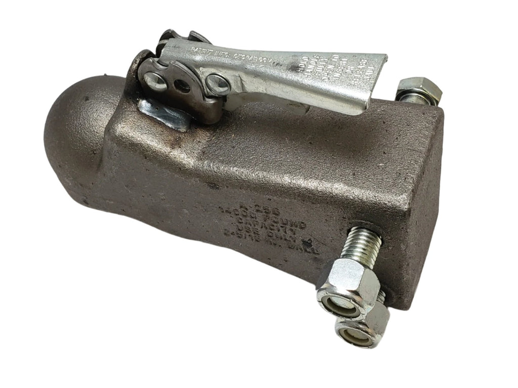 RAW Fulton Bulldog 2-5/16 Ball Coupler Trailer Hitch Channel Adjustable (A256CL1660-KIT)