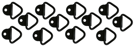 3/8" Bolt On D Ring, 1 Hole, 2.4K Rated (Multipack of 12) (B21-12)