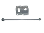Trailer Cargo Door Hold Back Catch Camper 10" grey (DHB-10G-KIT)