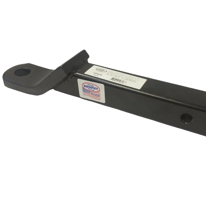 Brophy Solid 2" Shank Ball Mount – 2" Drop / 0.75" Rise, 1.25" Ball Hole, 10K Rated, 13.25" Long (BH20)