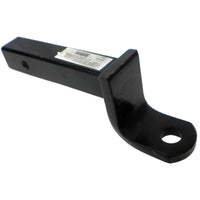 Brophy 4" Drop Solid Steel Ball Mount for 2" Receiver Hitch – 10,000 lb Rated – 1-1/4" Ball Hole (BH40)