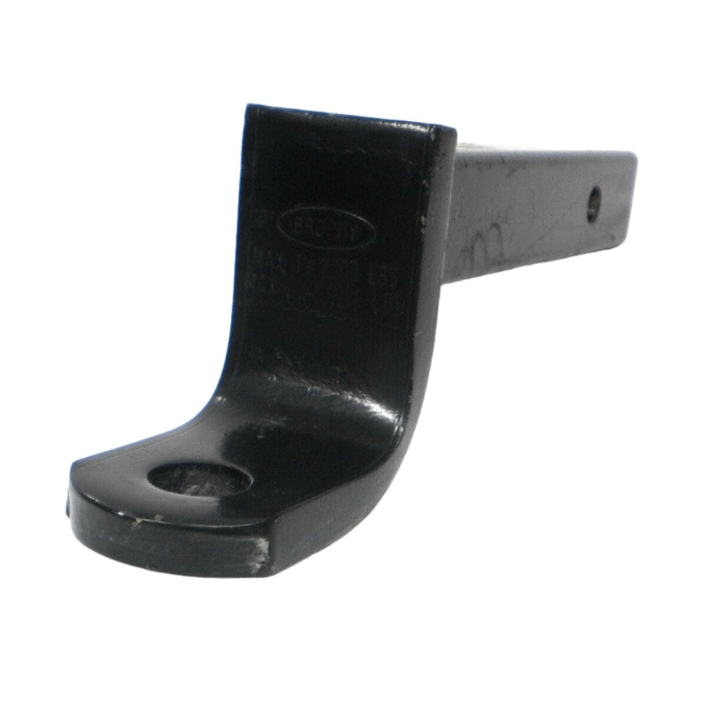 Brophy 4" Drop Solid Steel Ball Mount for 2" Receiver Hitch – 10,000 lb Rated – 1-1/4" Ball Hole (BH40)