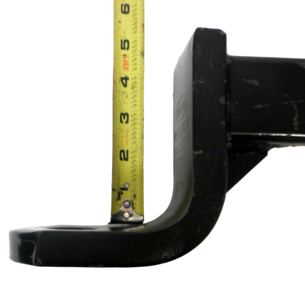 Brophy 4" Drop Solid Steel Ball Mount for 2" Receiver Hitch – 10,000 lb Rated – 1-1/4" Ball Hole (BH40)